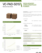 Datasheets | VC-PAD-5015 Resin Bonded Cork & Recycled Rubber | EN