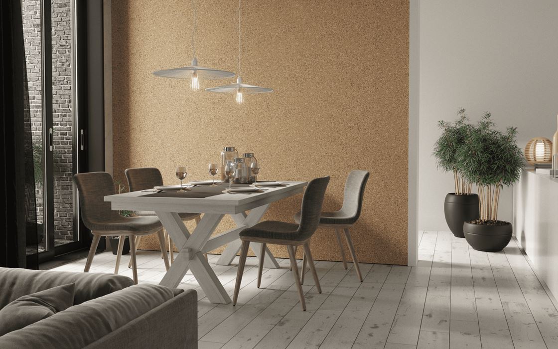 Sustainable Natural Cork Wall Tiles