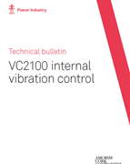 Technical bulletin | VC2100 internal vibration control
