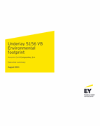 Underlay T56 Environmental  footprint